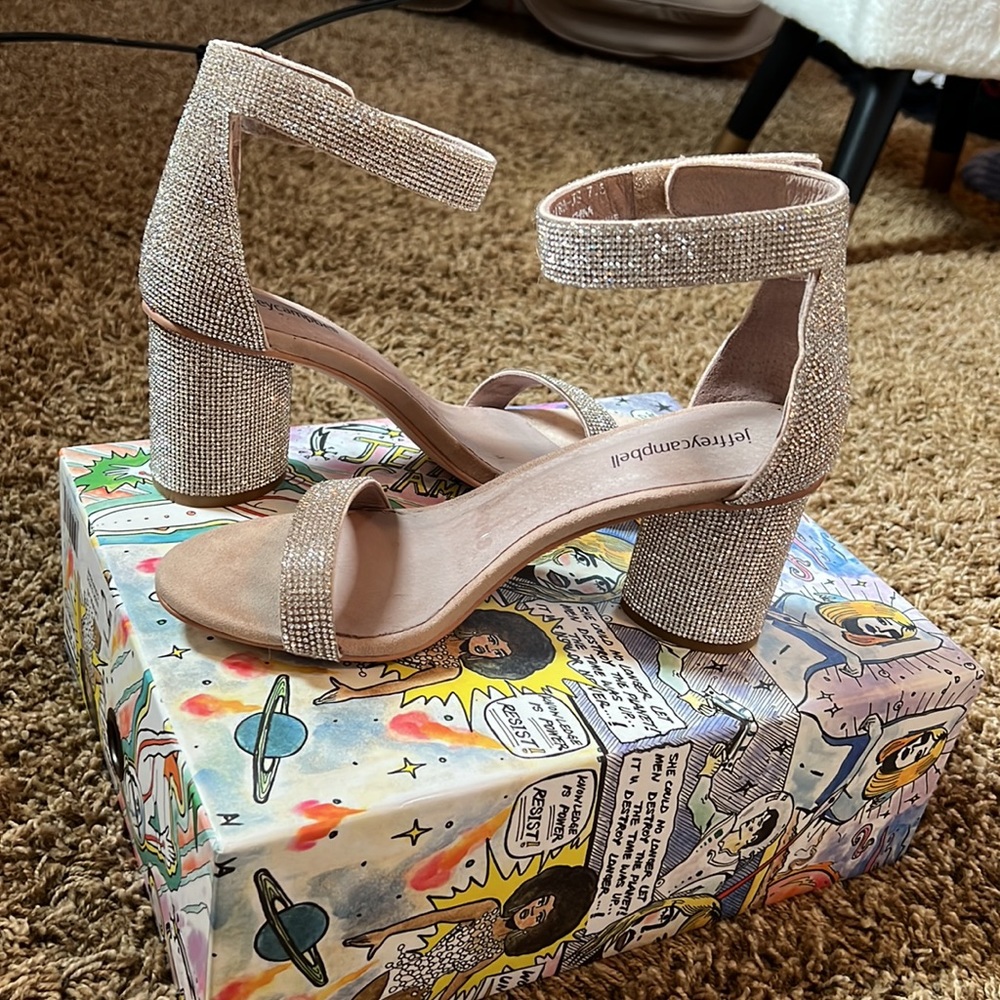 Jeffrey Campbell sparkly Heels